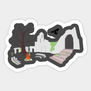 Firelink Shrine Sticker